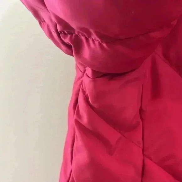 [S/M]Harley  Davidson Cropped Red Puffer Jacket - Picture 7 of 9